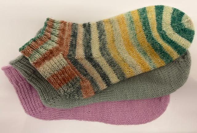 Skill Building  - Basic Socks March 15, 22, & 29 10:30-12:30