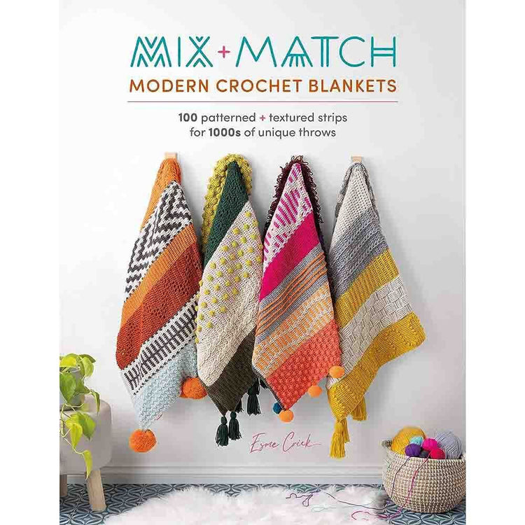 Mix & Match Modern Crochet Blankets