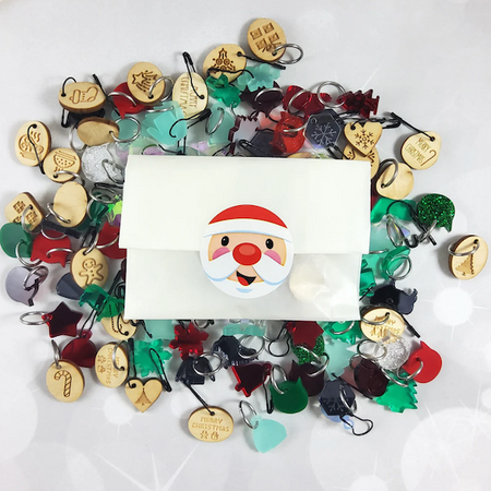 Katrinkles Christmas Stitch Marker Mystery Grab Bag