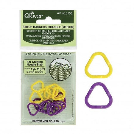 Medium Ring Stitch Markers - Making Stories - Knitting Sustainably.