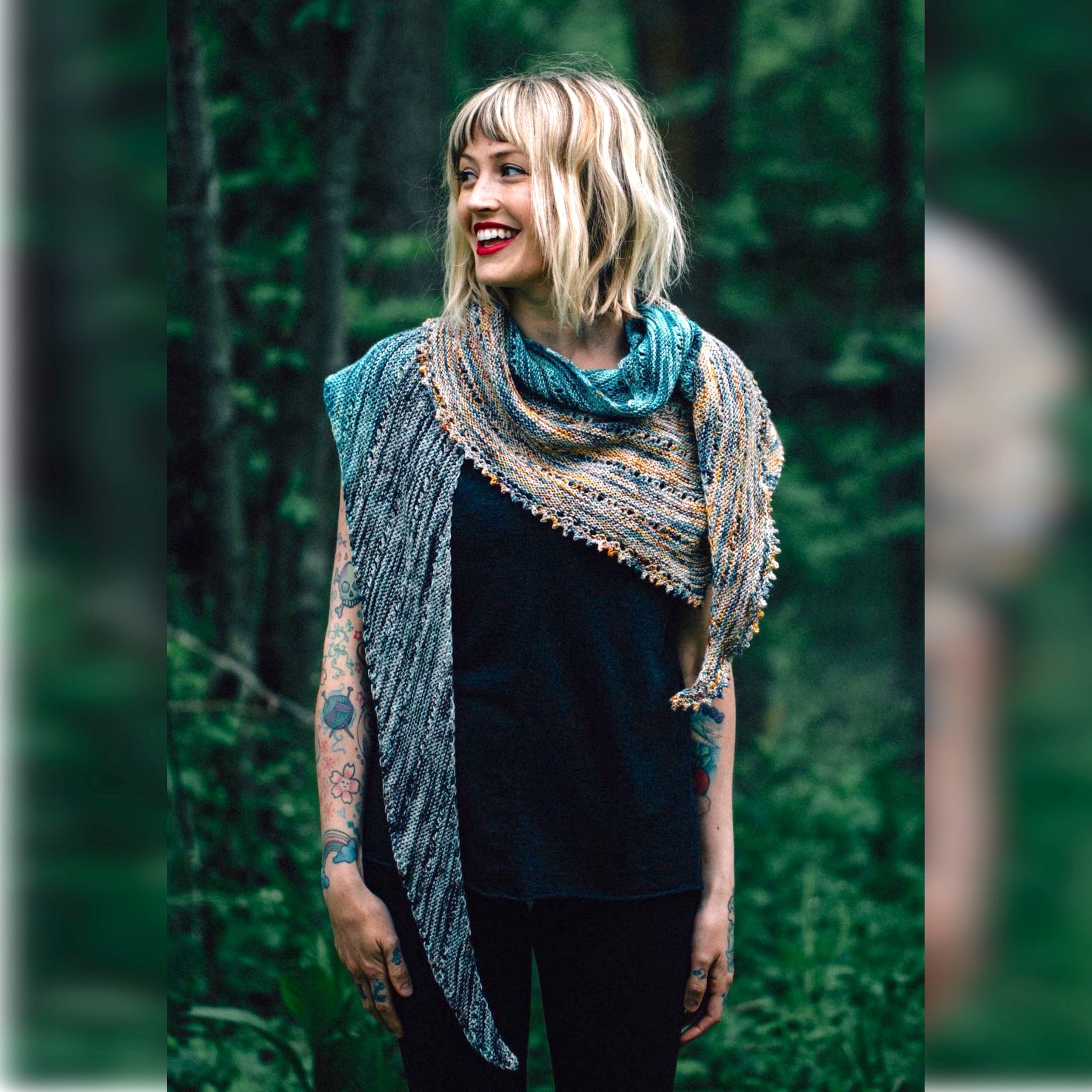 Free Your Fade Shawl by Andrea Mowry – Mother of Purl Yarn Shop